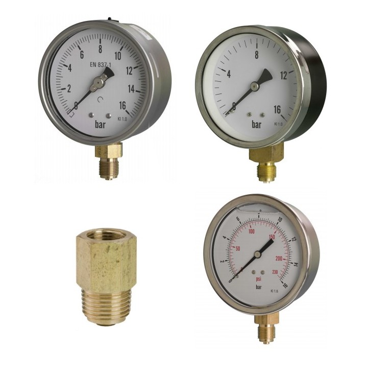 Fire & Sprinkler Pressure Gauges (Range 016 bar)