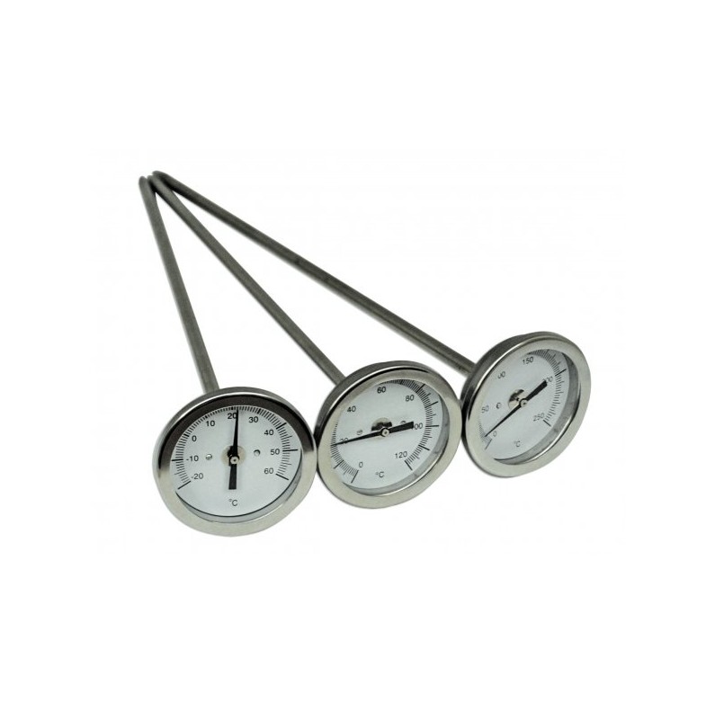Laboratory Analogue Dial Thermometer with 300mm Stem