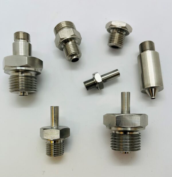 ustom Stainless Steel Fittings and engineering componenets